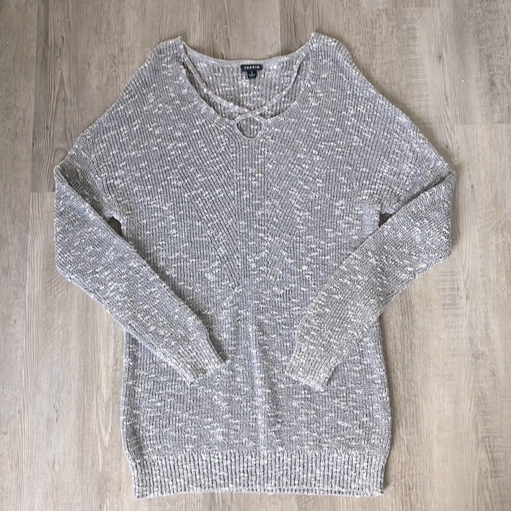 Torrid Knitted Pullover Sweater - image 2